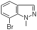 Struktur image of 7-Bromo-1-methyl-1H-indazole