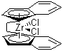 Struktur image of Dichloro(rac-ethylene-bis-(indenyl))zirconium (IV)