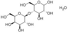 Struktur image of D-(+)-Lactose 1-hydrate