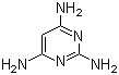 Struktur image of 2,4,6-Triaminopyrimidine