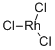 Struktur image of Rhodium(III) chloride
