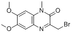 Struktur image of 3-Bromomethyl-6,7-dimethoxy-1-methyl-2(h)-quinoxalinone