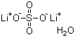 Struktur image of Lithium sulfate 1-hydrate