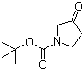 Struktur image of 1-N-Boc-3-pyrrolidinone