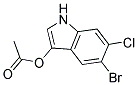 Struktur image of 5-Bromo-6-chloro-3-indoxyl-3-acetate