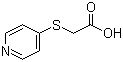 Struktur image of (4-Pyridylthio)acetic acid