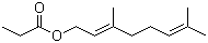 Struktur image of Geranyl propionate