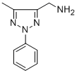 Struktur image of (5-Methyl-2-phenyl-2H-1,2,3-triazol-4-yl) methylamine