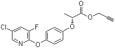 Struktur image of Clodinafop-propargyl