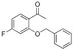 Struktur image of 1-(2-(Benzyloxy)-4-fluorophenyl)ethanone