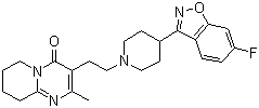 Struktur image of Risperidone