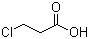 Struktur image of 3-Chloropropionic acid