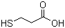 Struktur image of 3-Mercaptopropionic acid