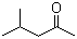 Struktur image of Methyl isobutyl ketone (MIBK)