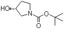 Struktur image of (R)-N-Boc-3-Pyrrolidinol