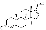 Struktur image of 16-Dehydroprogesterone
