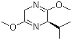 Struktur image of (R)-2,5-Dihydro-3,6-dimethoxy-2-isopropylpyrazine