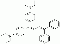 Struktur image of 1,1-bis-(p-Diethylaminophenyl)-4,4-diphenyl-1,3-butadiene