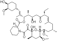Struktur image of Ascomycin