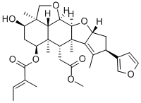 Struktur image of Deacetylsalannin