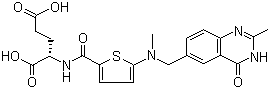 Struktur image of Raltitrexed