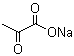 Struktur image of Sodium pyruvate