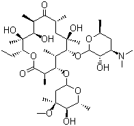 Struktur image of Erythromycin