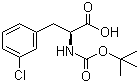 Struktur image of Boc-L-3-Chlorophenylalanine