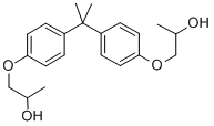 Struktur image of bis-(4-beta-Hydroxypropoxyphenyl) dimethylmethane