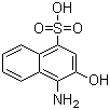Struktur image of 1-Amino-2-naphthol-4-sulfonic acid