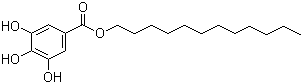 Struktur image of Dodecyl gallate