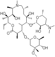 Struktur image of Azithromycin 2-hydrate