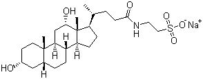 Struktur image of Taurodesoxycholat sodium salt