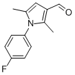 Struktur image of 1-(4-Fluorophenyl)-2,5-dimethyl-1H-pyrrole-3-carbaldehyde