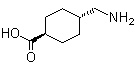 Struktur image of trans-4-(Aminomethyl)cyclohexanecarboxylic acid