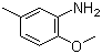 Struktur image of 2-Methoxy-5-methylaniline