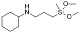 Struktur image of 3-(N-Cyclohexylamino)propylmethyldimethoxysilane
