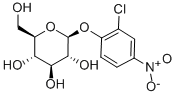 Struktur image of 2-Chloro-4-nitrophenyl-beta-D-glucopyranoside