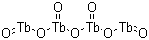 Struktur image of Terbium (III/IV) oxide