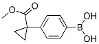 Struktur image of (4-(1-(Methoxycarbonyl)cyclopropyl)phenyl)boronic acid