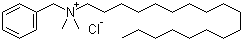 Struktur image of Octadecyldimethyl benzyl ammonium chloride