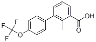 Struktur image of 2-Methyl-3-(4-trifluoromethoxyphenyl)benzoic acid