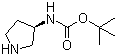 Struktur image of (R)-(+)-3-(Boc-Amino) pyrrolidine