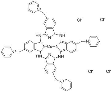 Struktur image of Alcian blue pyridine variant