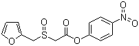 Struktur image of 4-Nitrophenyl 2-(furfurylsulfinyl)acetic acid