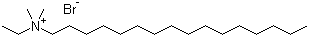 Struktur image of Cetyldimethylethylammonium bromide