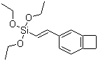 Struktur image of 4-[2-(Triethoxysilyl)vinyl] benzocyclobutene