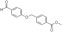 Struktur image of Methyl 4-[(4-formylphenoxy)methyl]benzoate