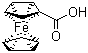 Struktur image of Ferrocene monocarboxylic acid