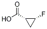 Struktur image of (1R,2R)-2-Fluorocyclopropanecarboxylic acid